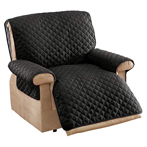 Reversible Quilted Furniture Cover - Jumbo Recliner