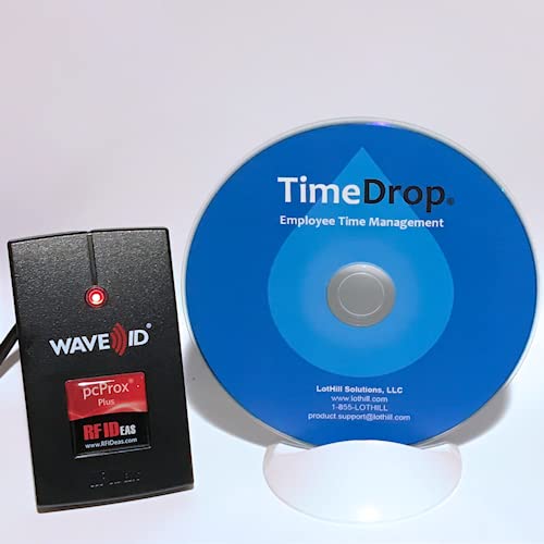 RFIdeas pcProx Plus, TimeDrop by LotHill
