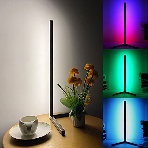 RGB Corner Lamp with Dimmable White Light - TACAHE Compact