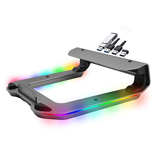 RGB Gaming Laptop Stand with USB Ports