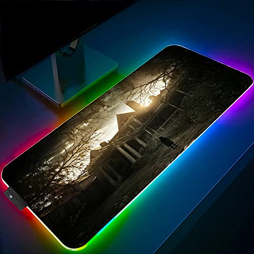 RGB Gaming Mouse Mat with LED Lights