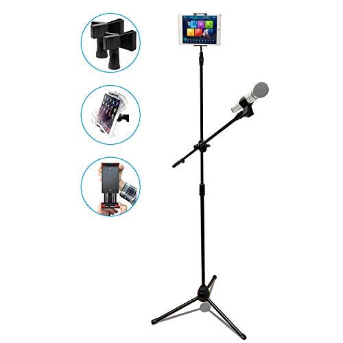 RHM Microphone Stand with Tablet Holder