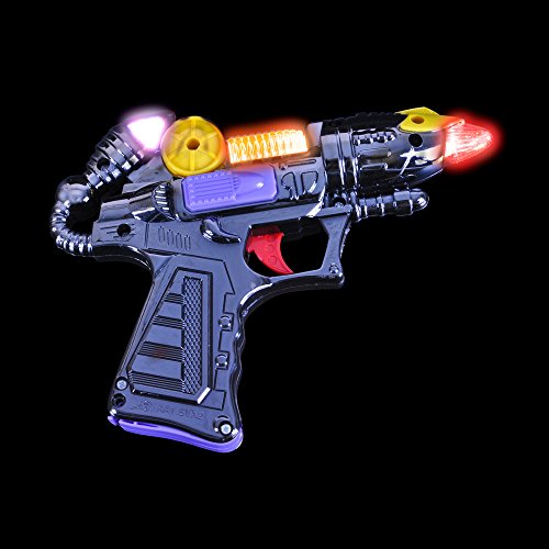 Rhode Island Novelty 7 Inch Light Blaster Gun, 6 Pieces per Order