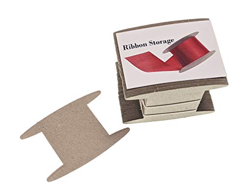 Ribbon Storage Ribbon Spools - Craft Organizer-Wrapping Paper Storage