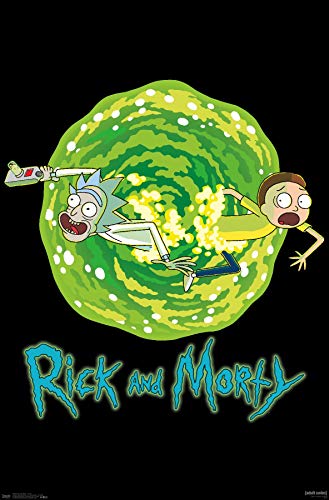 Rick And Morty Portal Wall Poster
