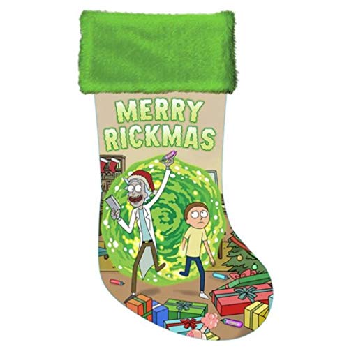 Rick and Morty Satin Stocking