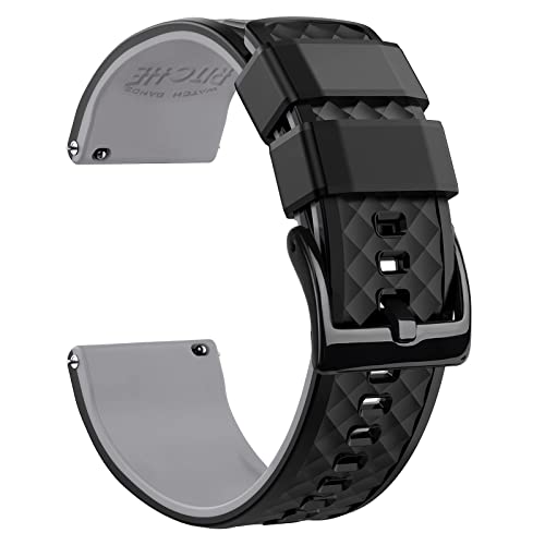 Ritche 22mm Silicone Watch Band for Samsung Galaxy Watch 3