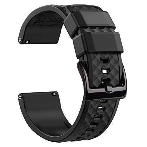 Ritche 24mm Silicone Watch Bands