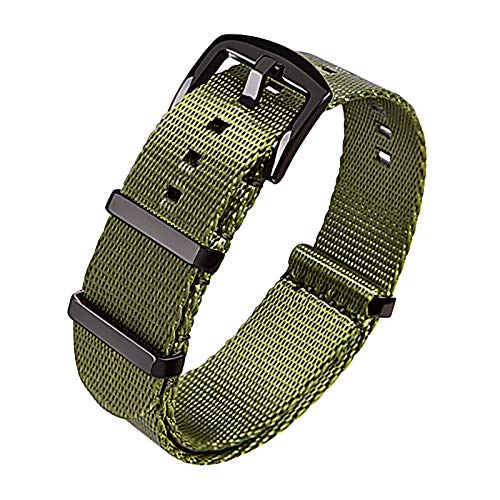 Ritche Military Nylon Watch Strap with Heavy Buckle