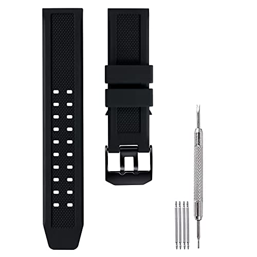 Ritche Watch Band 23mm Rubber Strap