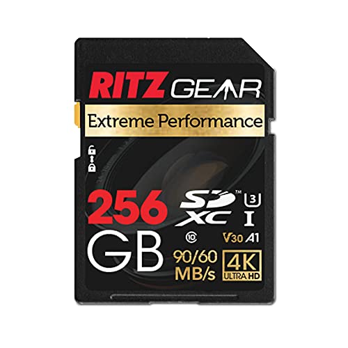 Ritz Gear 256GB High-Speed SDXC Memory Card