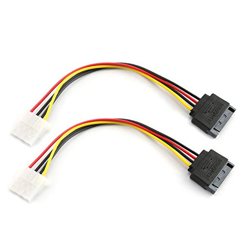 RLECS SATA Male to IDE Molex Adapter Cable