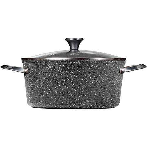 Rock 7.2-Quart Stock Pot with Lid and Handles