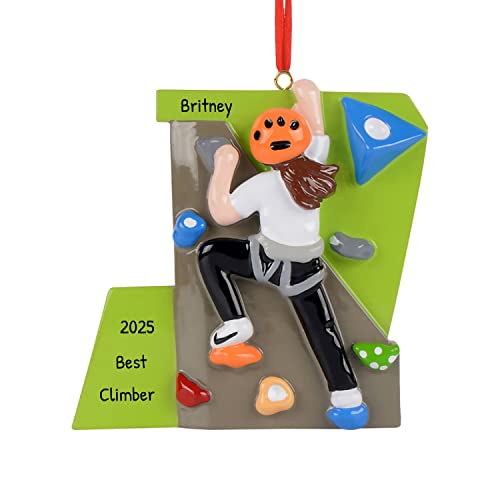 Rock Climber Ornament 2023