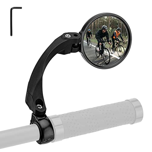 ROCKBROS Bike Mirror Handlebar Mount Bicycle Rear View Mirror