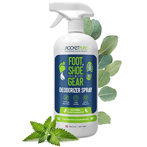Rocket Pure Shoe Deodorizer Spray - Odor Eliminator Spray
