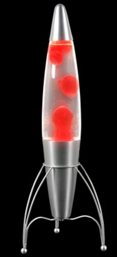 Rocket Retro Lava Lamp