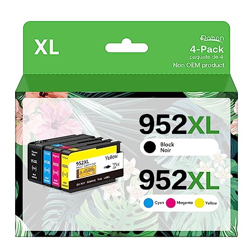 Rohon 952XL Latest Upgrade Compatible Ink Cartridges Combo Pack