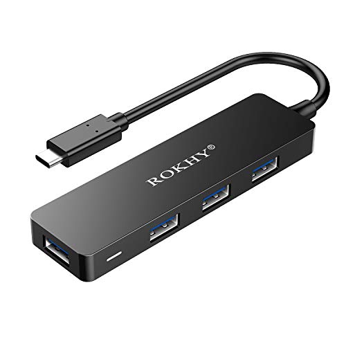 ROKHY 4-Port USB C Hub