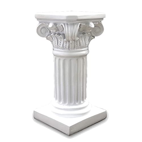 Roman Pillar Greek Column Statue Resin Pedestal Stand Figurine Sculpture