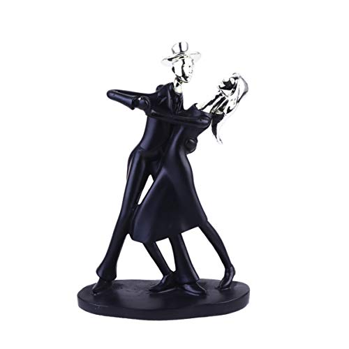 Romantic Couple Dancing Sculpture Figurine