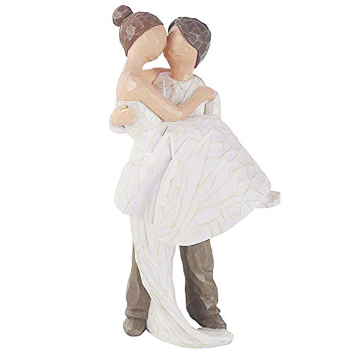 Romantic Couple Figurines for Wedding Anniversary