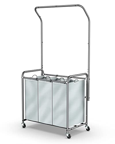 ROMOON Laundry Sorter with Hanging Bar - Convenient and Versatile