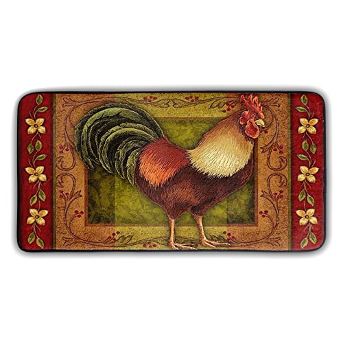 Rooster Kitchen Rugs and Mats - Farmhouse Home Kitchen Decor