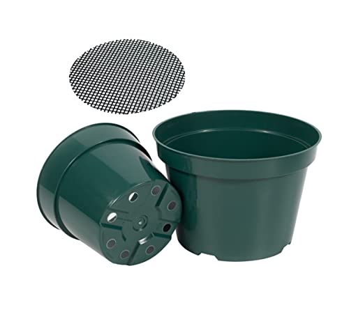 RooTrimmer Thick Plastic Planter Pots 20-Pack