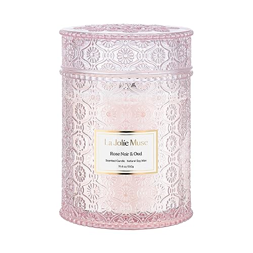 Rose Noir & Oud Scented Candle