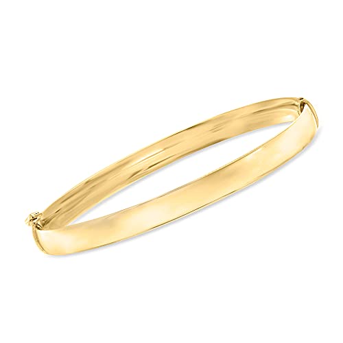 Ross-Simons Italian 18kt Yellow Gold Bangle Bracelet