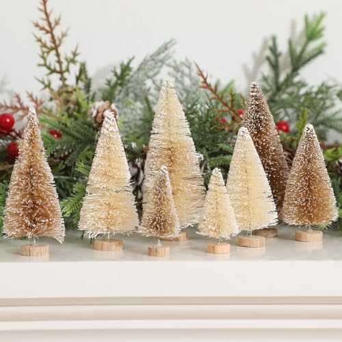 RoundFunny Artificial Mini Christmas Trees