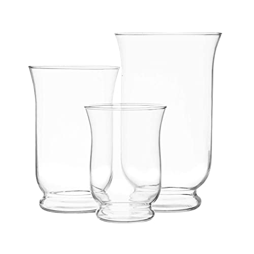 Royal Imports Hurricane Candle Holder, Clear Glass - Elegant and Versatile