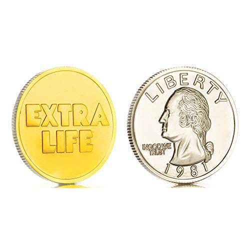 RP1 Quarter Replica Extra Life Coin