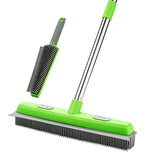 Rubber Broom with Squeegee