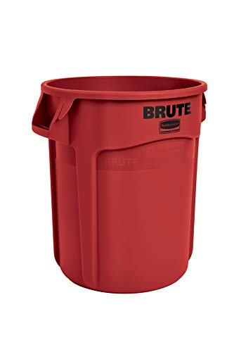 Rubbermaid BRUTE Heavy-Duty Trash/Garbage Can 10-Gallon