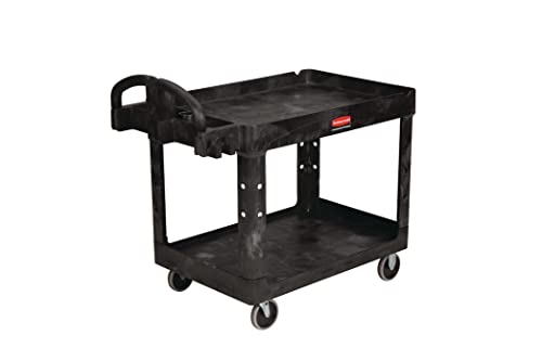 Rubbermaid Commercial Products 2-Shelf Utility/Service Cart