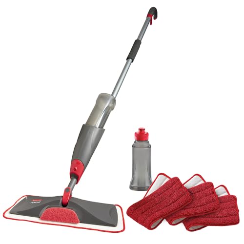 Rubbermaid Microfiber Reveal Spray Mop Floor Cleaning Kit