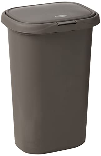 Rubbermaid Spring Top Trash Can - Convenient and Durable