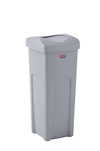 Rubbermaid Untouchable Trash/Garbage Container - Convenient and Durable Waste Management Solution