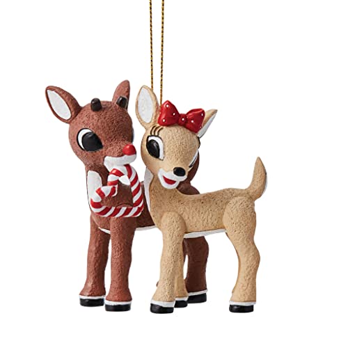 Rudolph & Clarice Love is Sweet Hanging Ornament