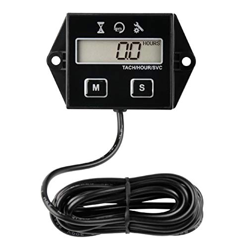 Runleader Digital Hour Meter Tachometer