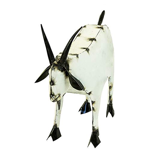 Rustic Arrow Goat Garden Statue