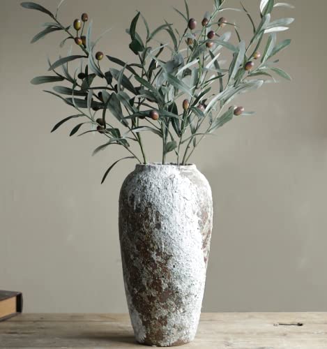 Rustic Ceramic Flower Large Vase