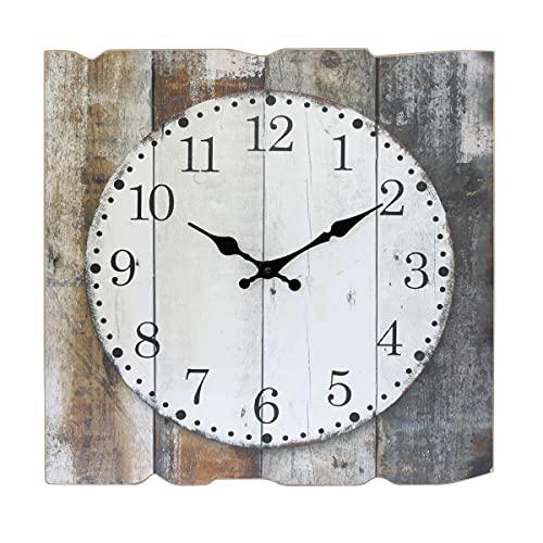 Rustic Farmhouse Wall Clock