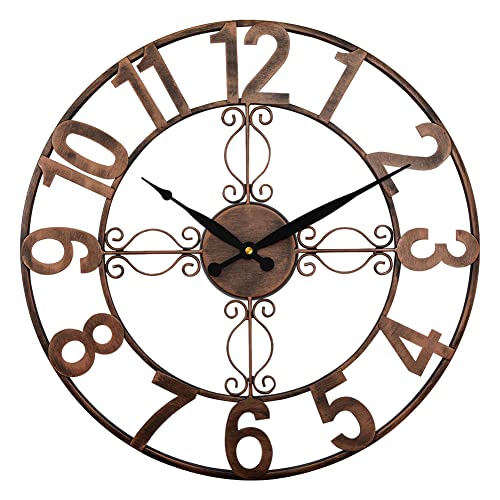 Rustic Outdoor Wall Clock