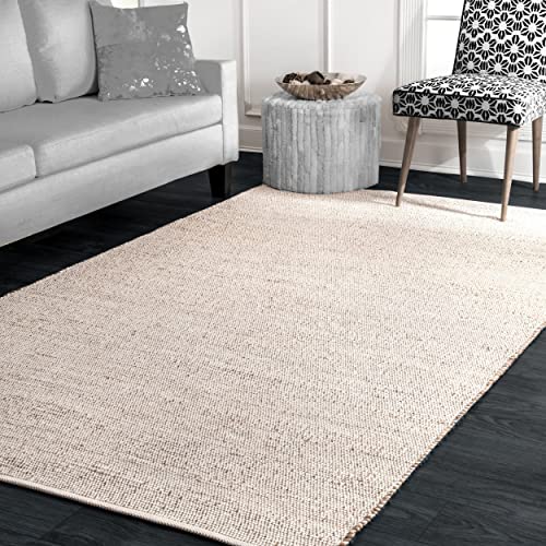 S & L Homes Jute Cotton Hand Woven Rug