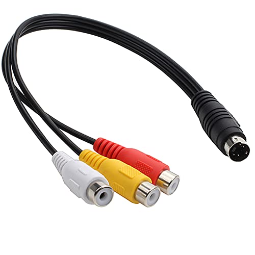 S-Video to RCA AV Female Cable