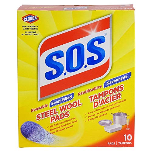 S.O.S Steel Wool Soap Pads (10 Count)