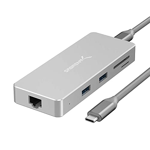 SABRENT 9 in 1 USB C Hub: Versatile and Portable Connectivity Solution